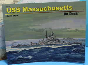 USS Massachusetts, David Doyle (1 p.) Squadron Signal Publications On Deck 26011